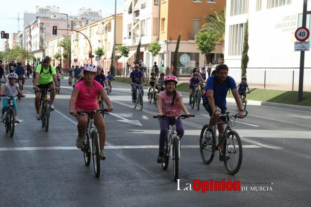 Ciclopaseo para clausular en Lorca los JDG