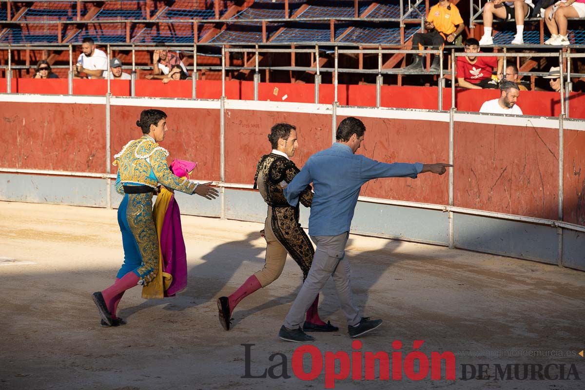 Segunda novillada de la Feria del Arroz en Calasparra (José Rojo, Pedro Gallego y Diego García)