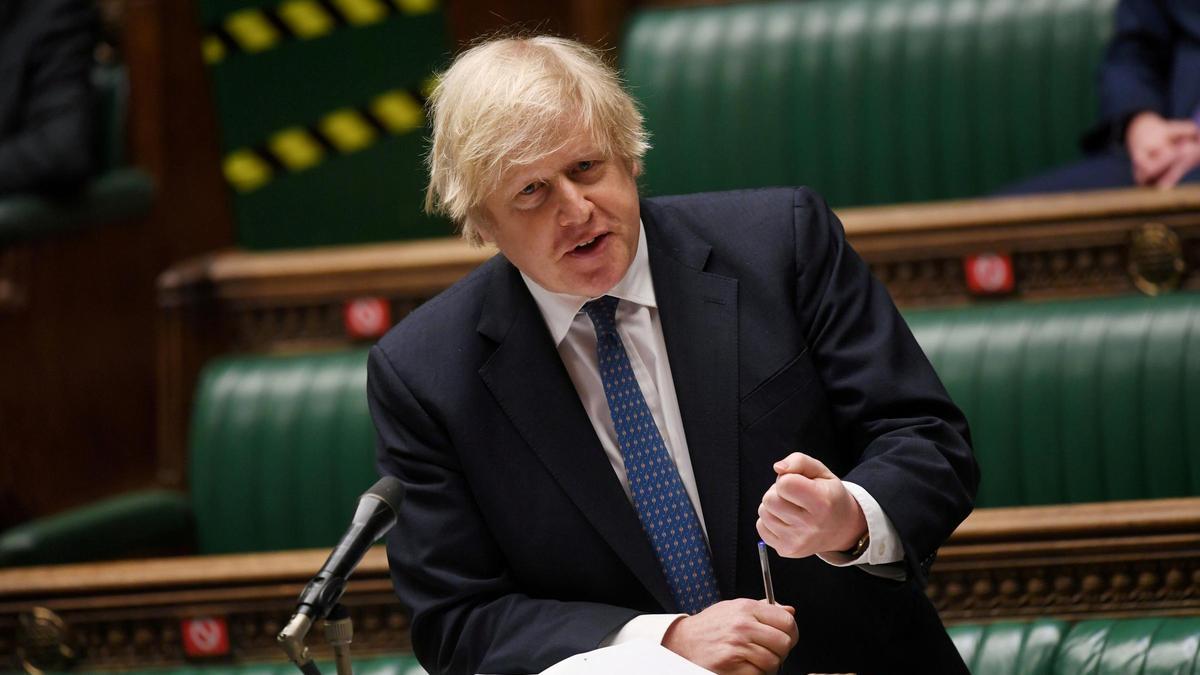 El primer ministro británico, Boris Johnson