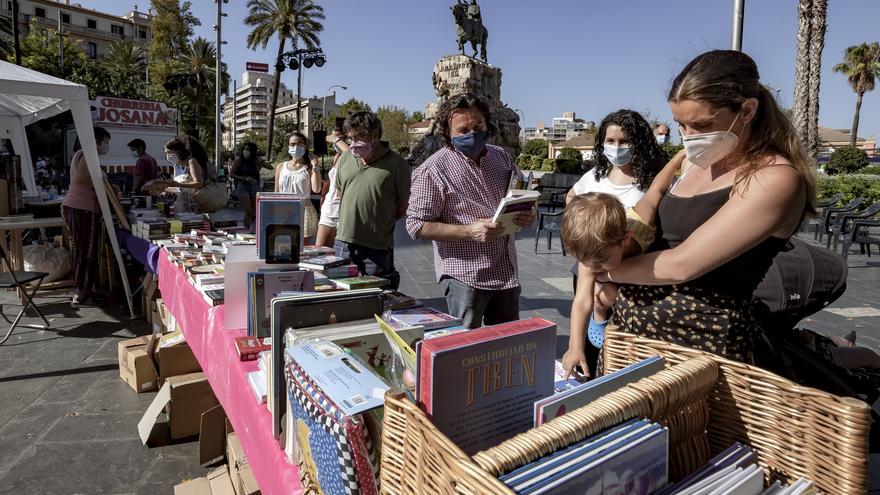 Palma se prepara para un Sant Jordi “escalonado” con puestos en línea, firmas controladas y sin actividades