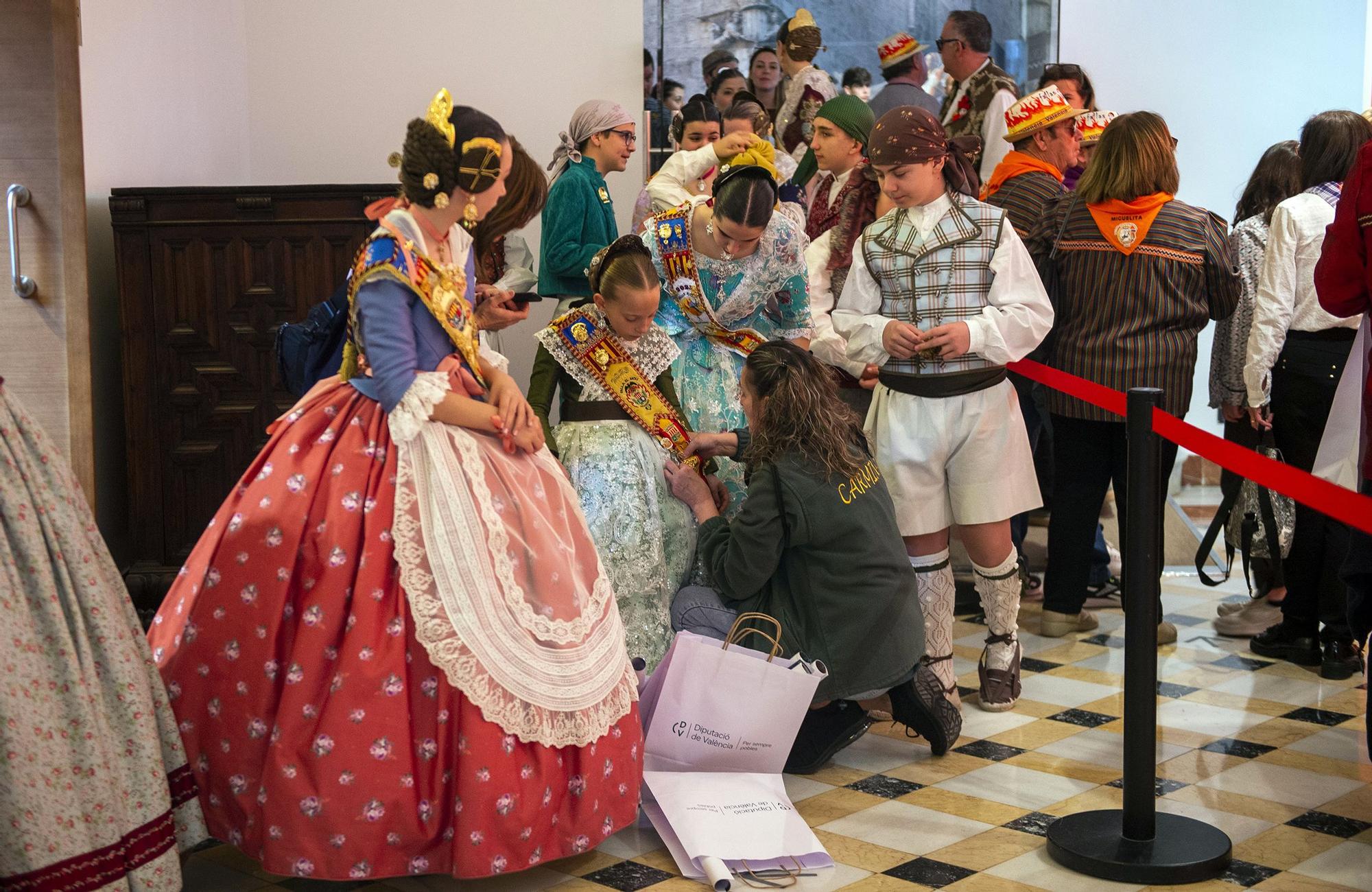 Fiesta Fallera en la Diputació