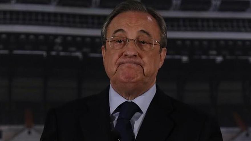 Florentino: &quot;Benítez es la solución, no el problema&quot;