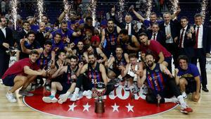 El Barça conquistó la ACB en Madrid