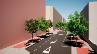 La renovación de la avenida Ausiàs March traslada el mercadillo de Plaza Barcelona al parking de Jayton 5 meses