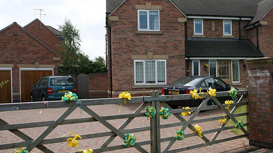 Archivo. Vista del exterior del domicilio de la familia McCann, en Rothley.