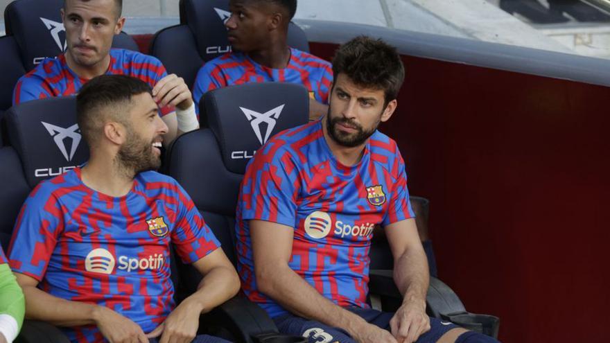 L’«invisible» Gerard Piqué,cinquè i últim central del Barça