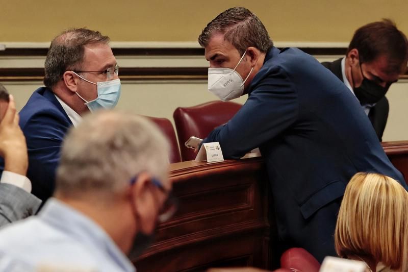 Pleno del Parlamento de Canarias (17/08/21)