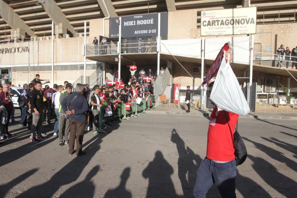 Ambiente previo del Cartagena-Real Murcia