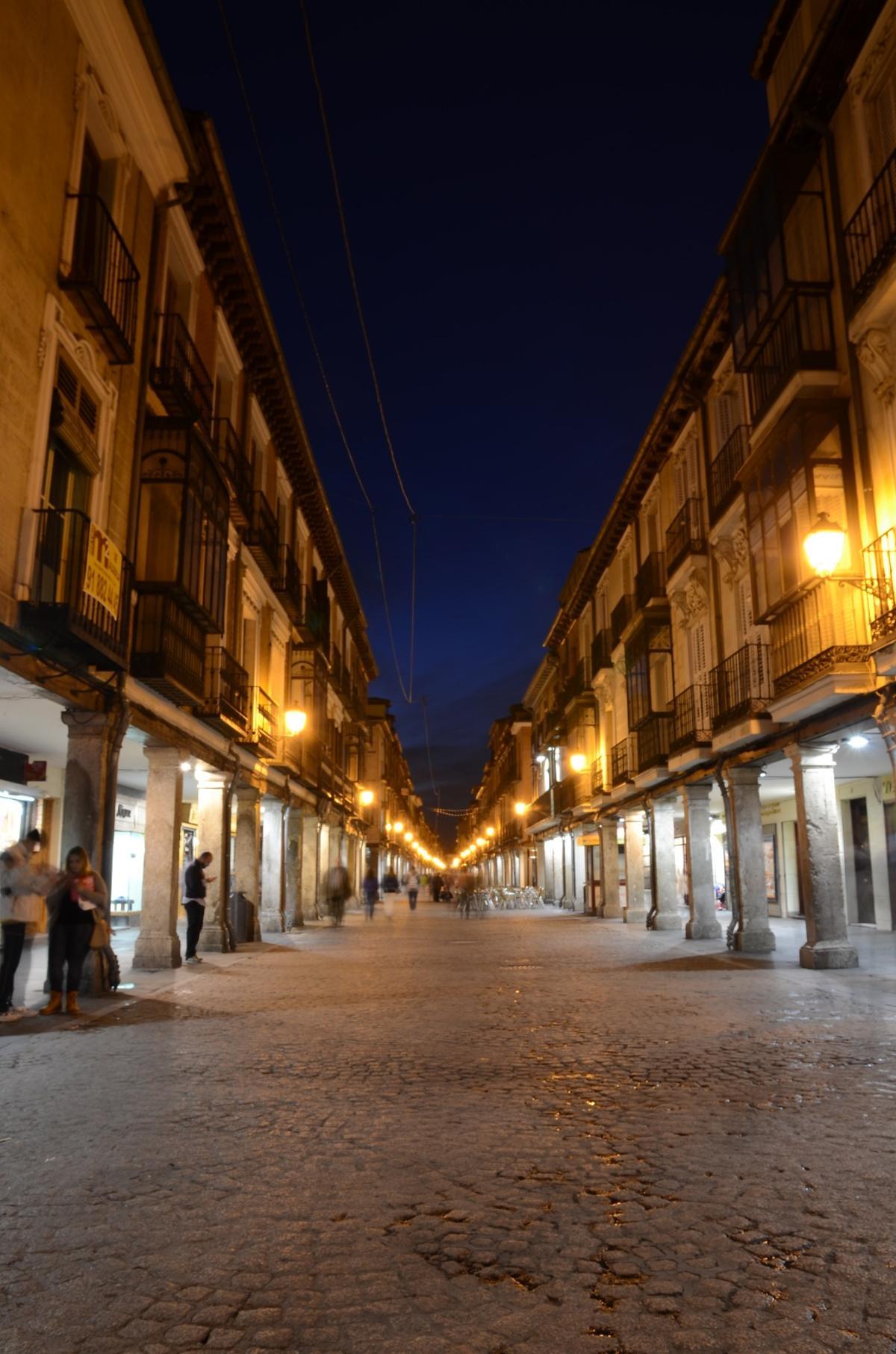 Calle Mayor de Alcalá de Henares.