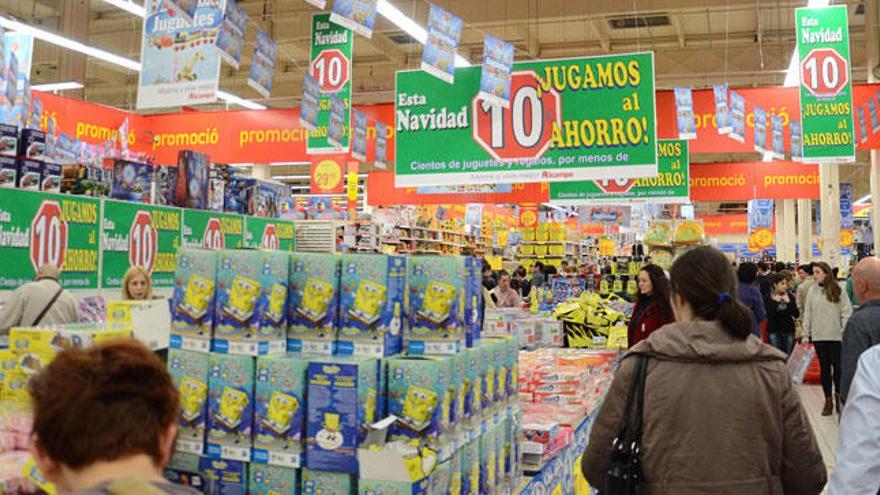 Supermercado de Alcampo en una imagen de archivo