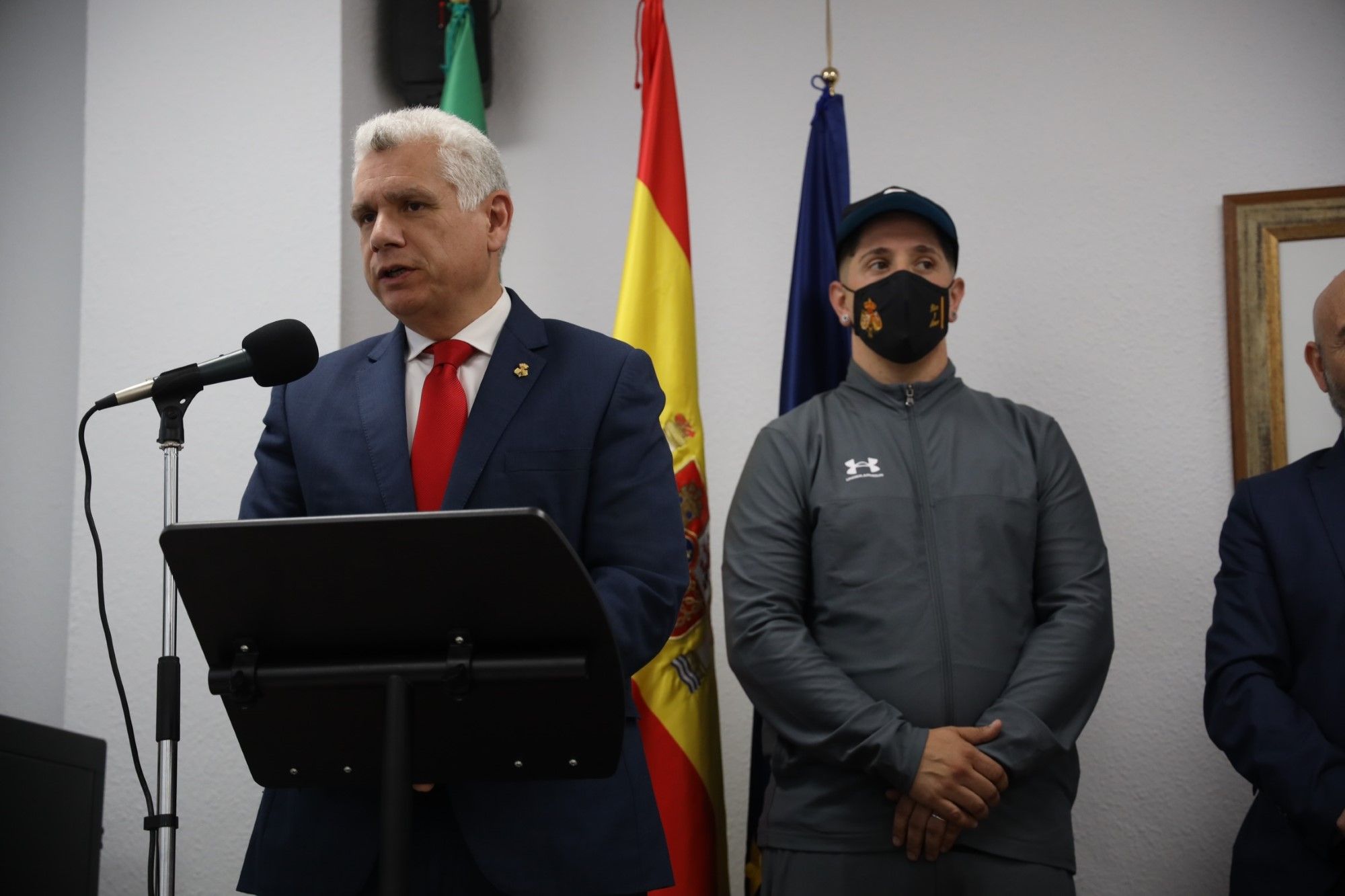 Presentación del preso que liberará Jesús El Rico el Miércoles Santo