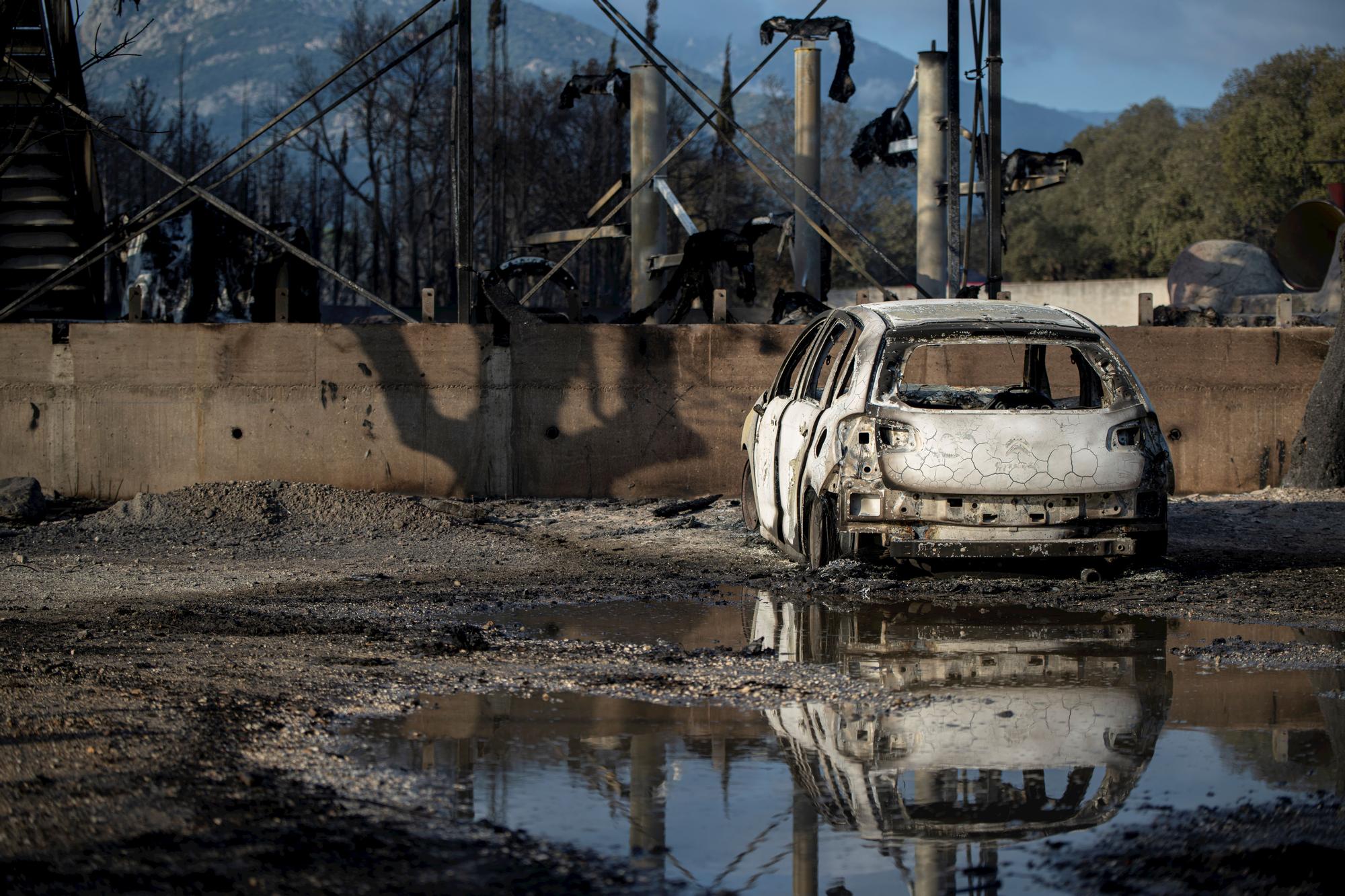 L'incendi de la Catalunya nord, en imatges