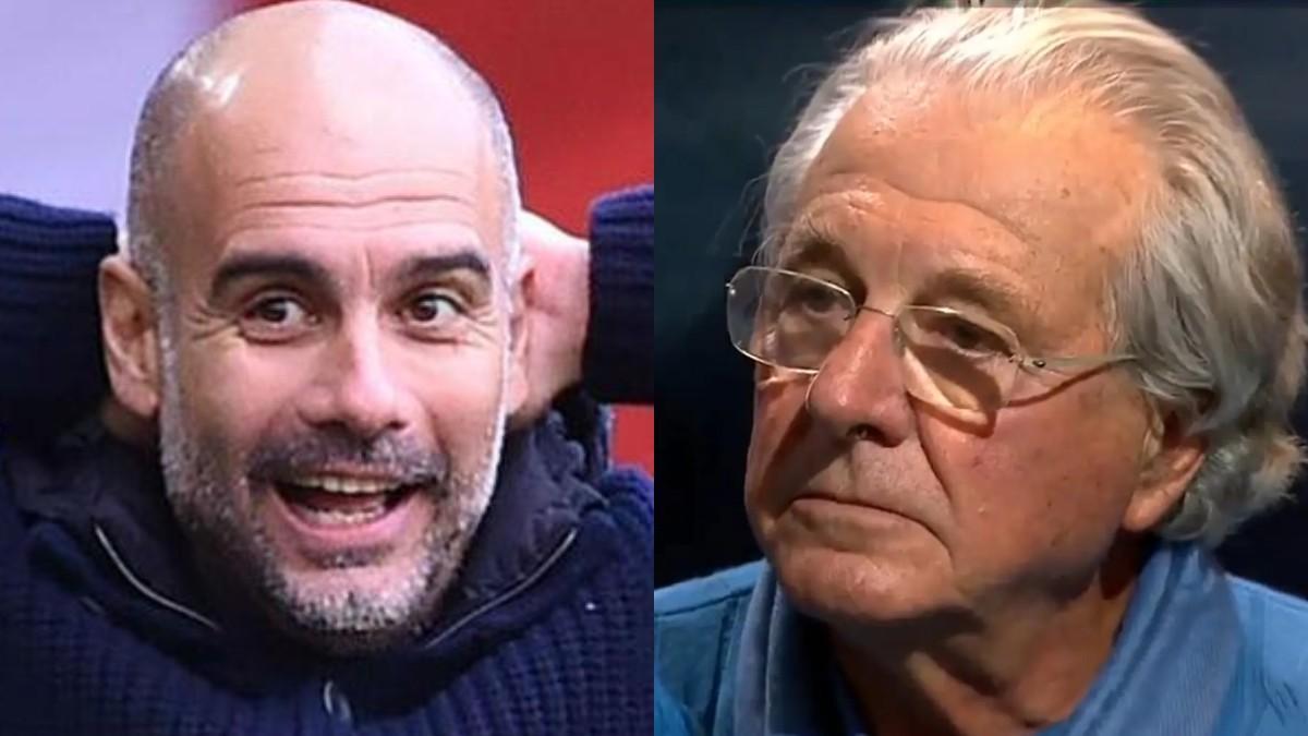 Pep Guardiola y Jorge D'Alessandro