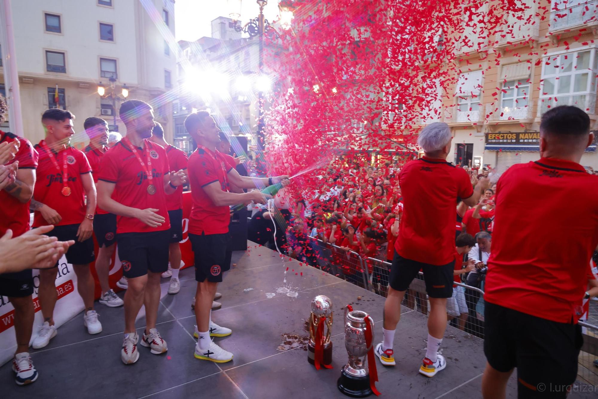 Las imágenes de la celebración del Jimbee Cartagena, campeón de liga