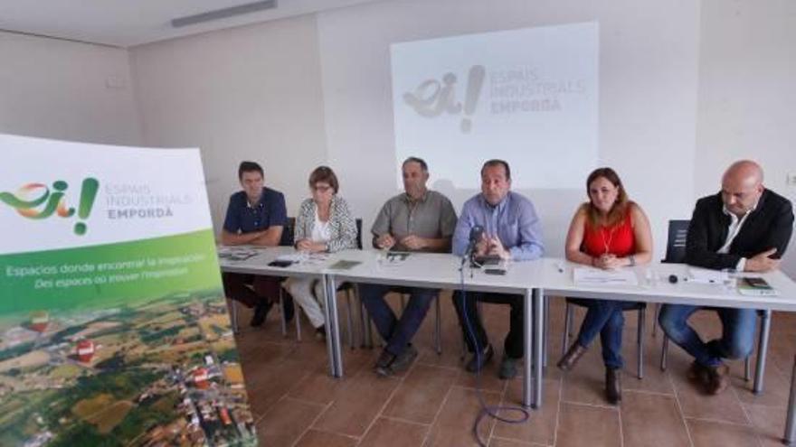 Imatge de la presentació d&#039;ahir del projecte dedicat a potenciar la industria a l&#039;Empordanet.