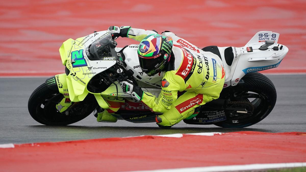 Franco Morbidelli, con el Pertamina Enduro VR46 Racing Team
