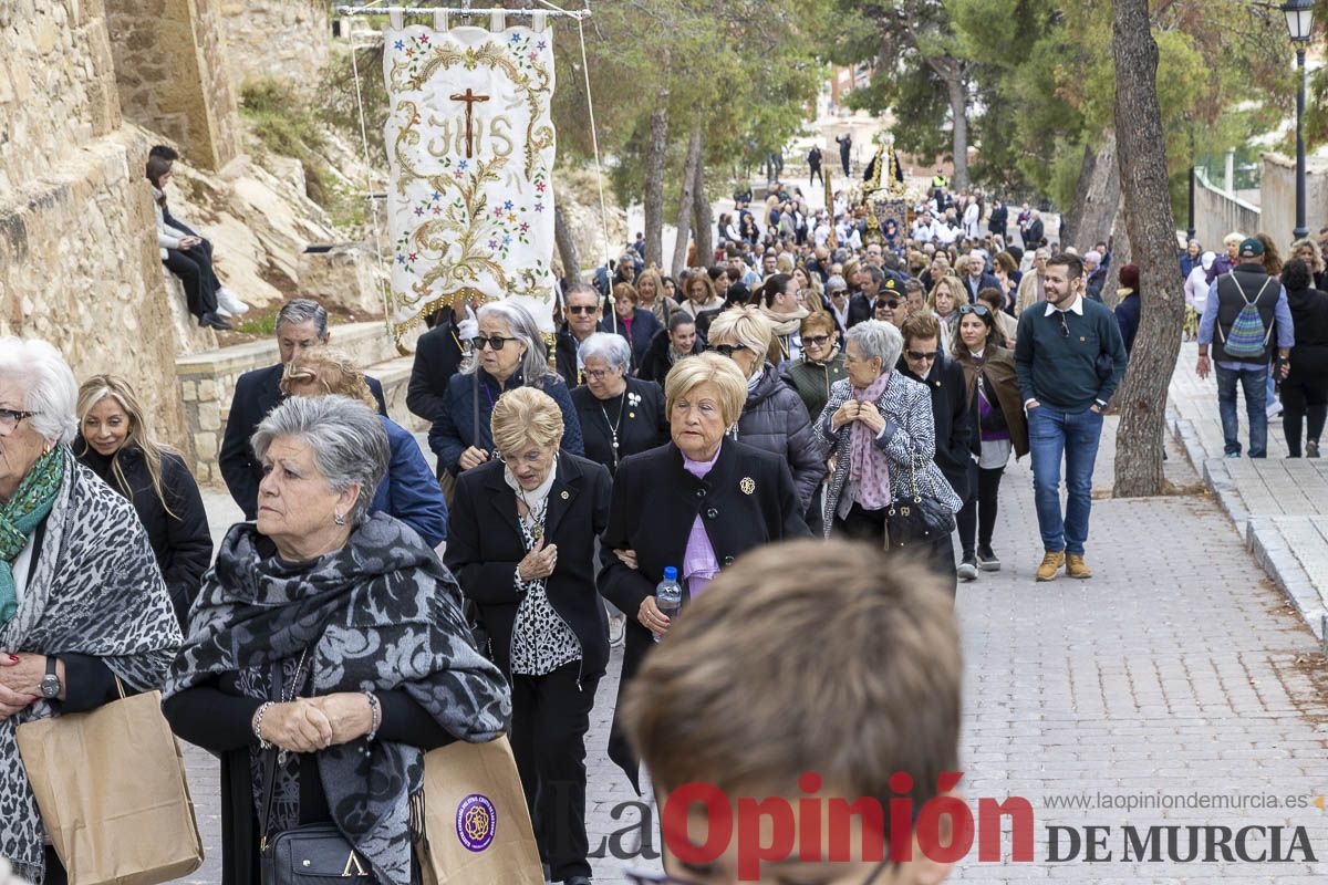 Cofradías y Hermandades de Semana Santa Peregrinan a Caravaca
