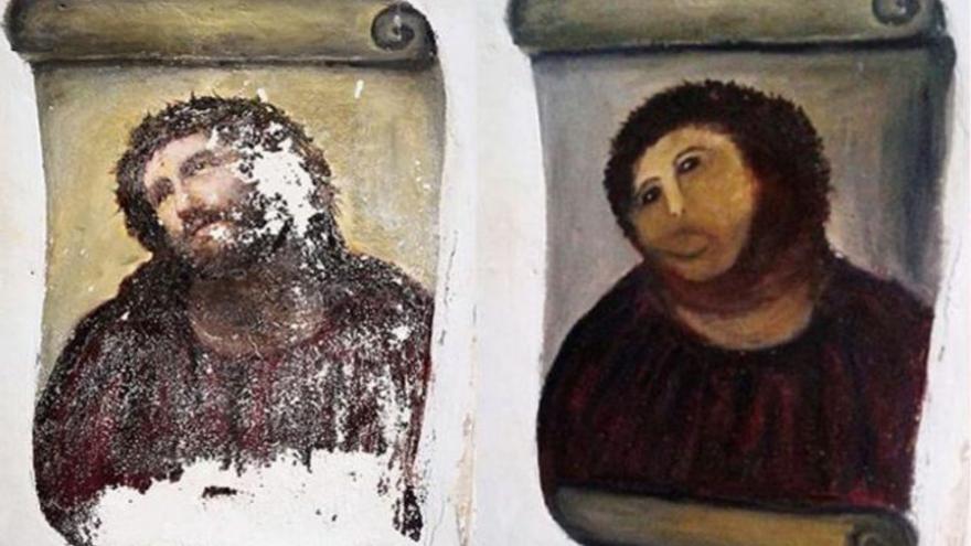 El Ecce Homo de Borja: 10 años de un desastre de culto