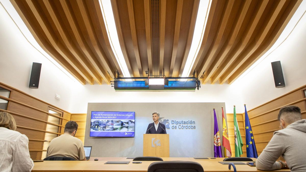 Andrés Lorite, en la presentación del plan.
