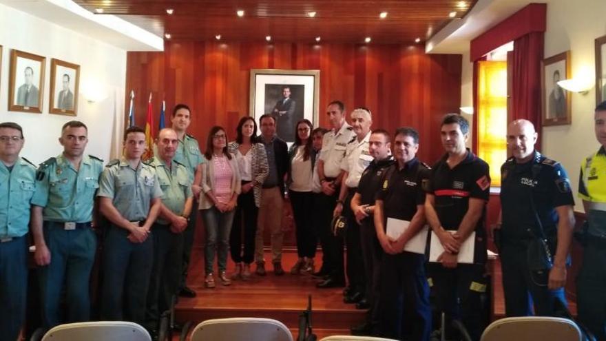 Junta Local de Seguridad para la Fira de Tots Sants.