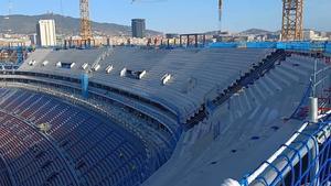 Así se ve el nuevo Spotify Camp Nou desde lo más alto