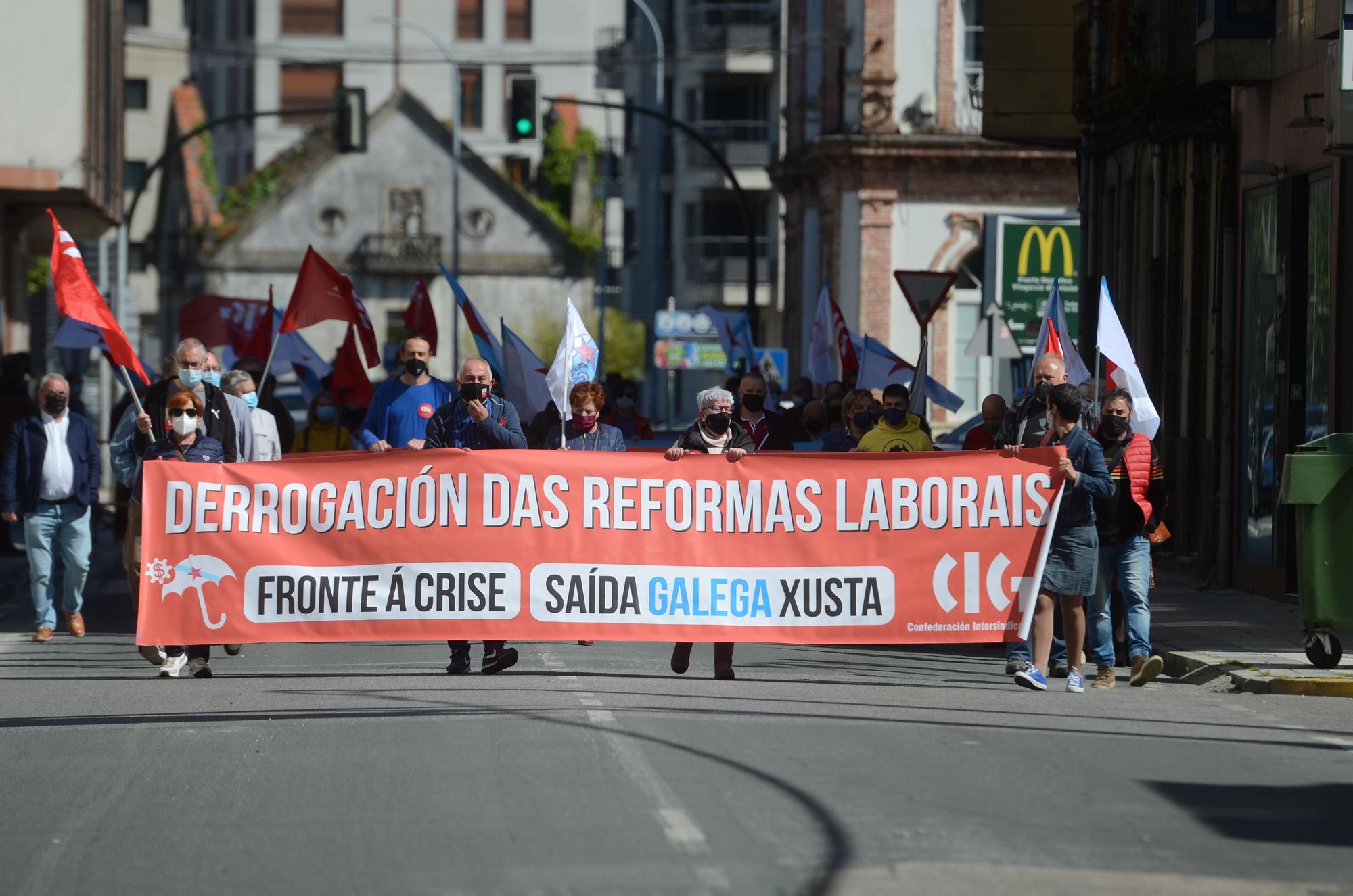 Vilagarcía se moviliza el Día del Trabajador