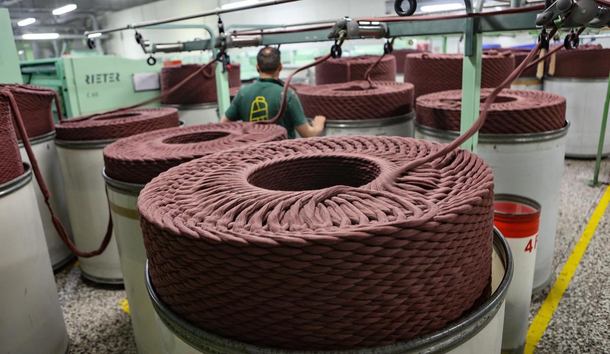 Belda Llorens está especializada en la fabricación de hilo ecológico.