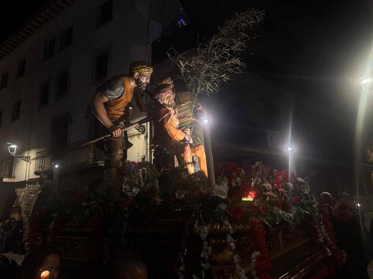Imatges de la processó de Divendres Sant de Moià