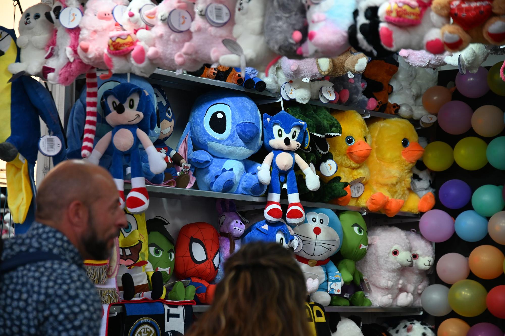 Tómbolas y juegos de habilidad en la Feria de Córdoba