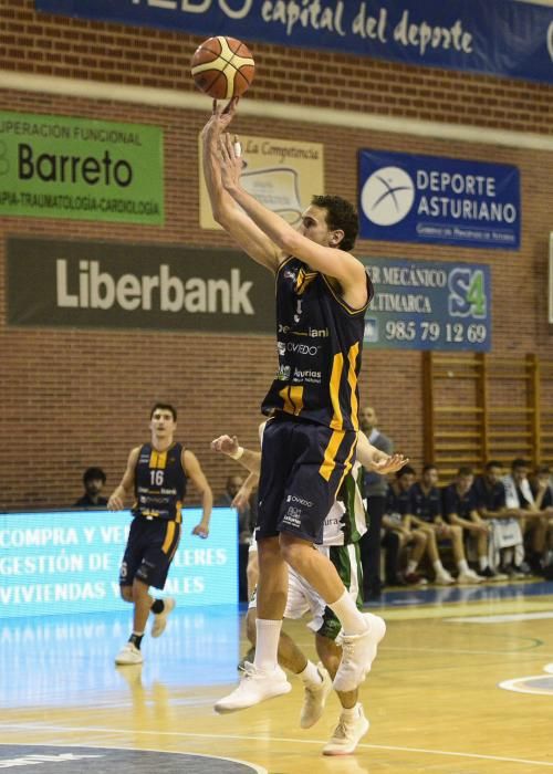 La victoria (82-62) del Oviedo al Cáceres