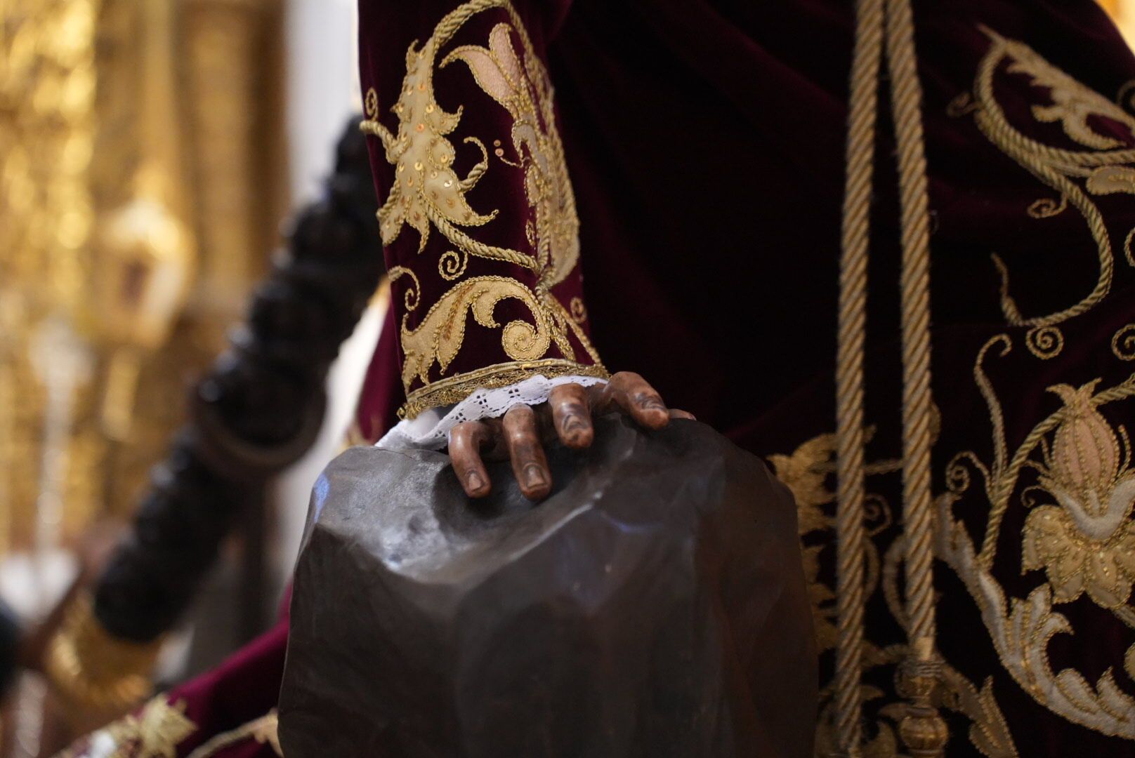 Nuestro Padre Jesús Caído de Aguilar de la Frontera ya está en la Parroquia de San Francisco