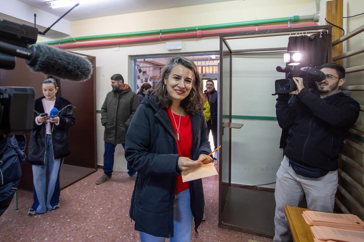 Las elecciones de Extremadura, en imágenes.