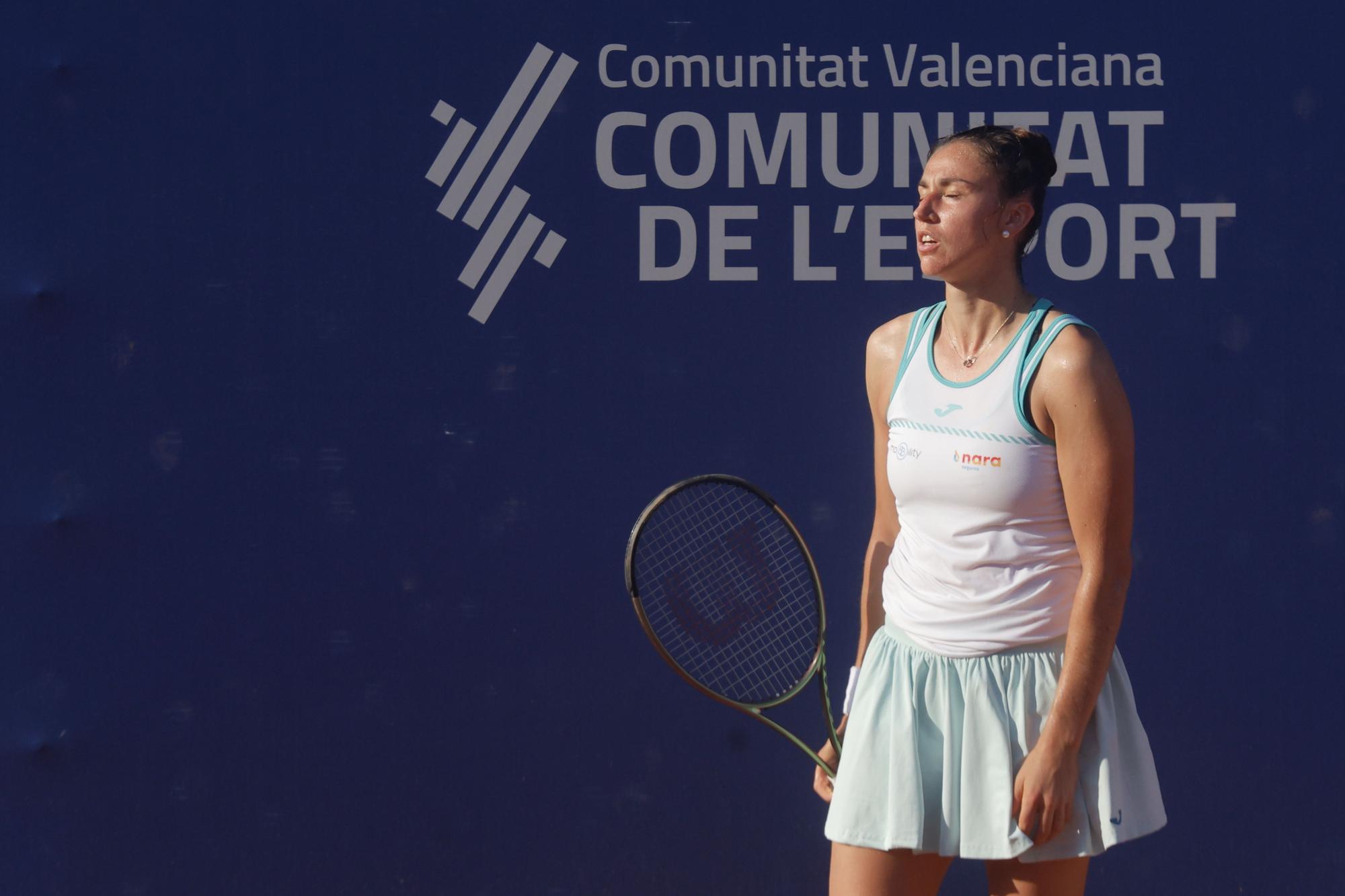 Sara Sorribes cae ante Errani en el BBVA OPEN INTERNACIONAL DE VALENCIA - WTA