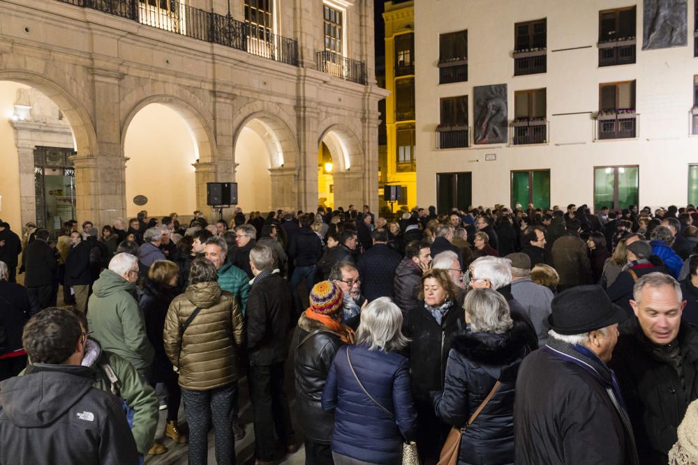 Protesta de citricultores en Castelló