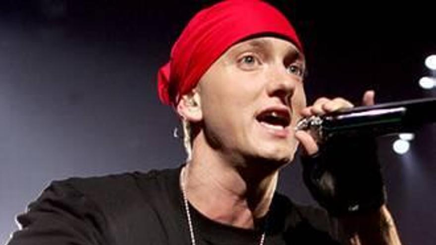Eminem, en un concierto.