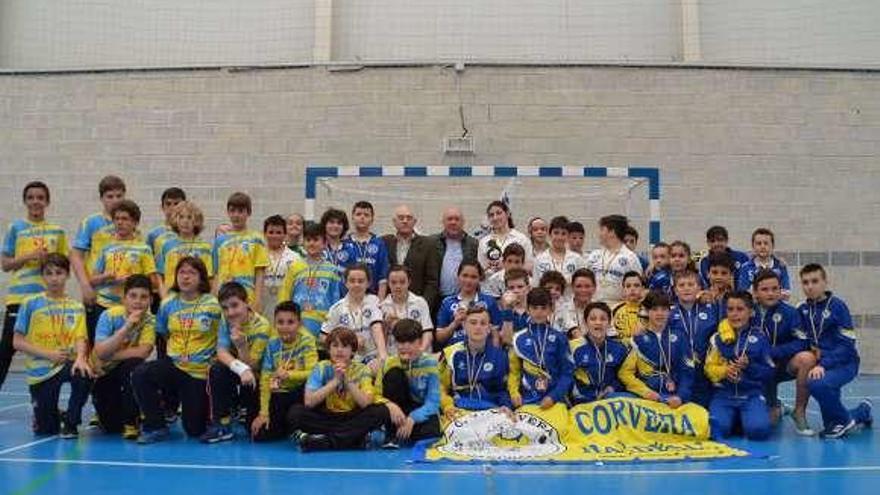 El cadete del Corvera Handball, plata en el Torneo Federación