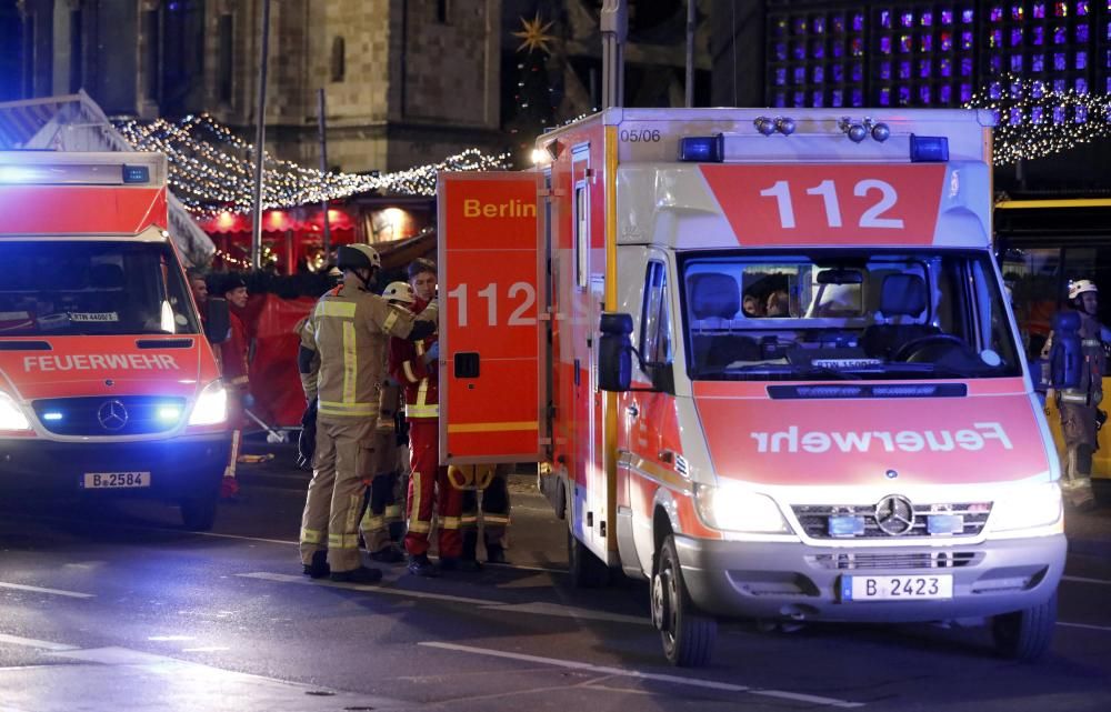 Atropello en un mercado navideño en Berlín