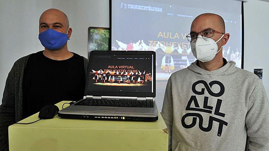 Presentación del aula virtual de Tequexetéldere. |   // BERNABÉ