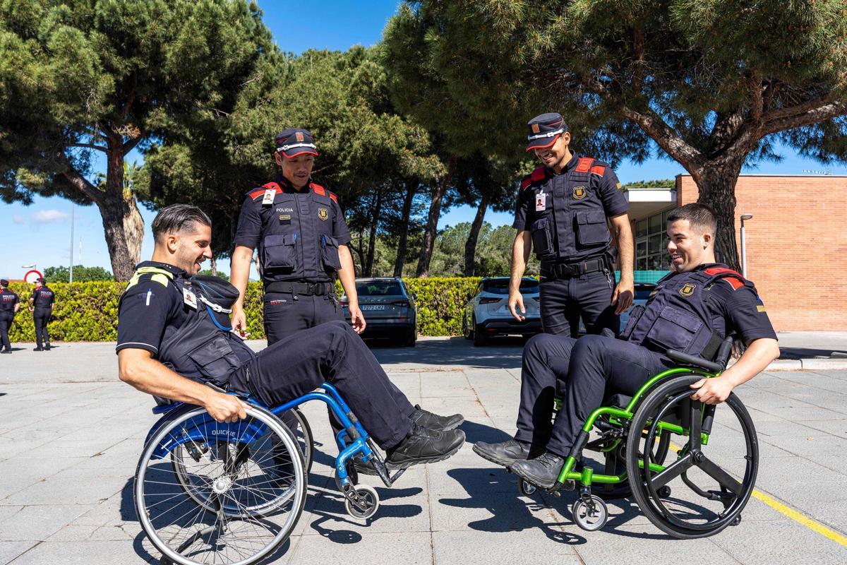 Imagen de las jornadas solidarias en la Escuela de Policía