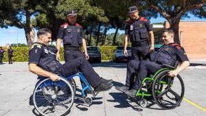 Imagen de las jornadas solidarias en la Escuela de Policía
