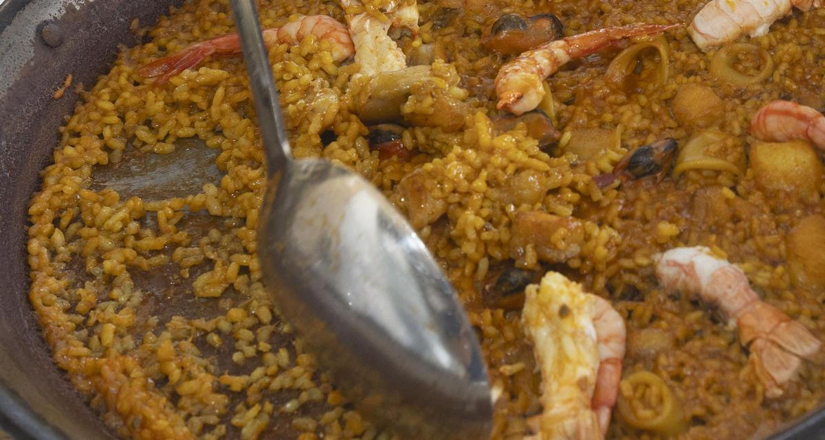 Arroz del señoret de Calp.