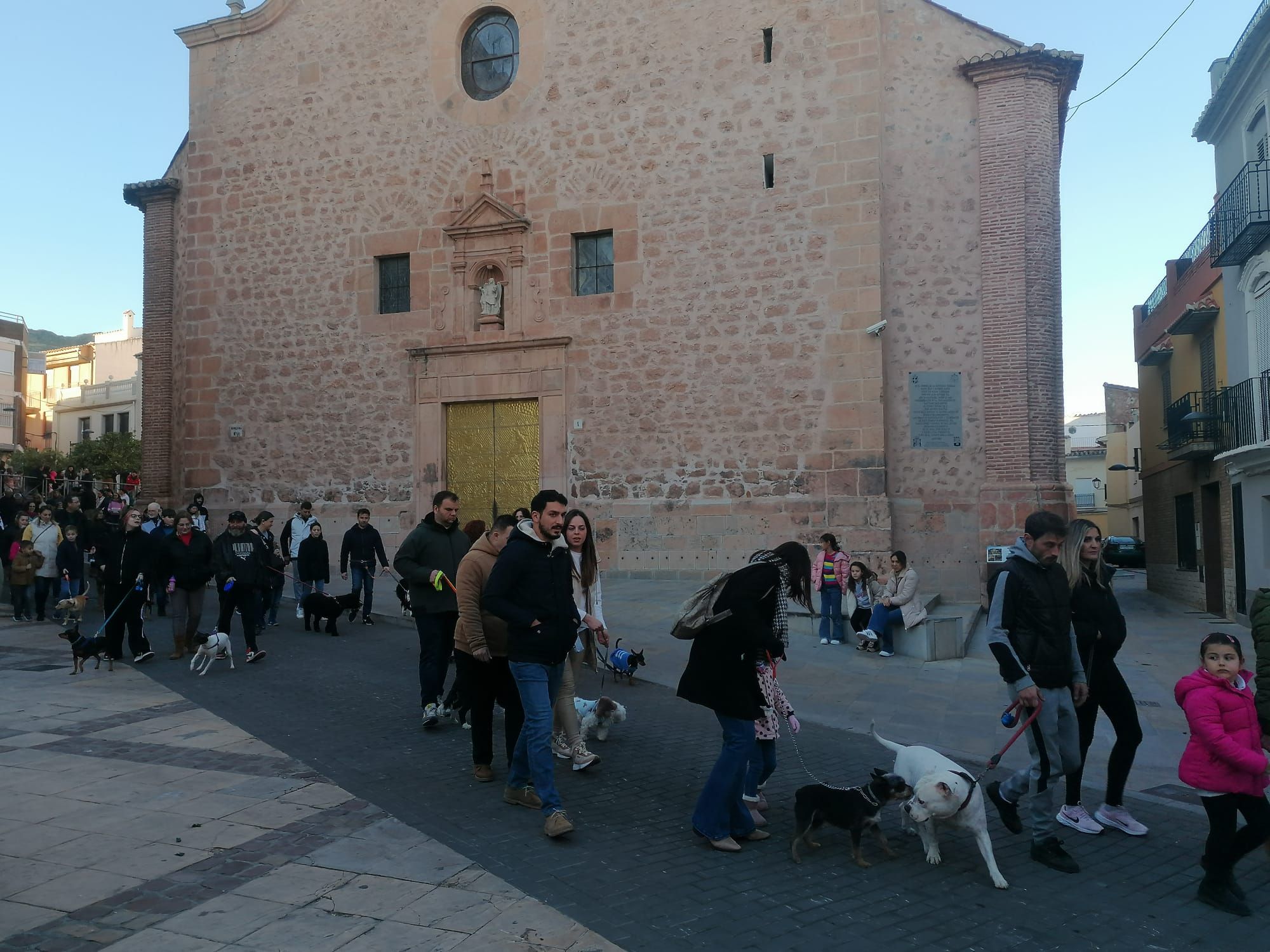 La Vall recupera su multitudinario pasacalle de Sant Antoni