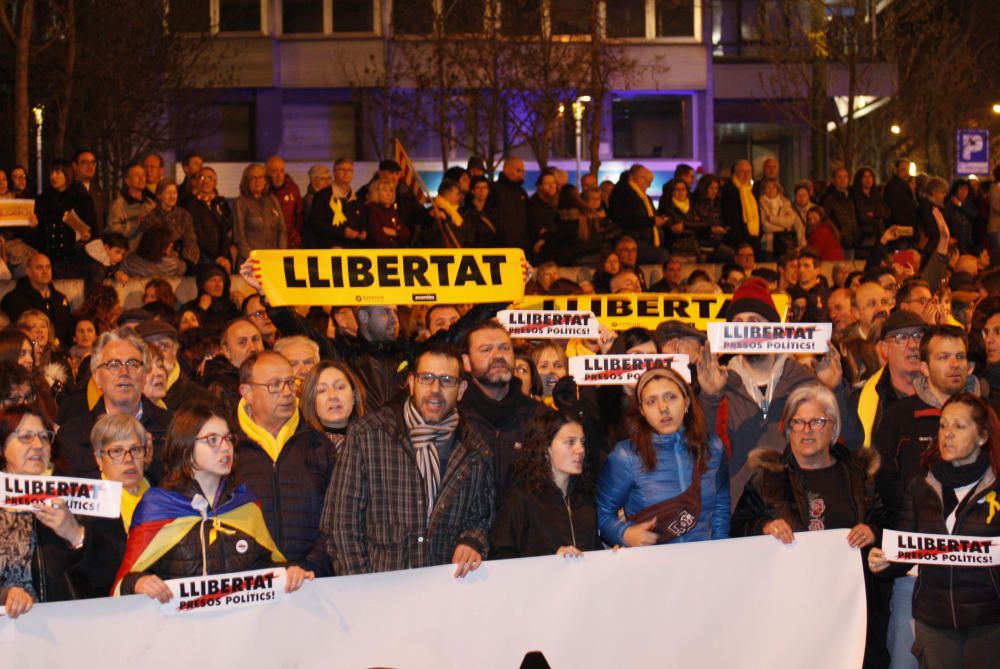 Manifestació a Girona