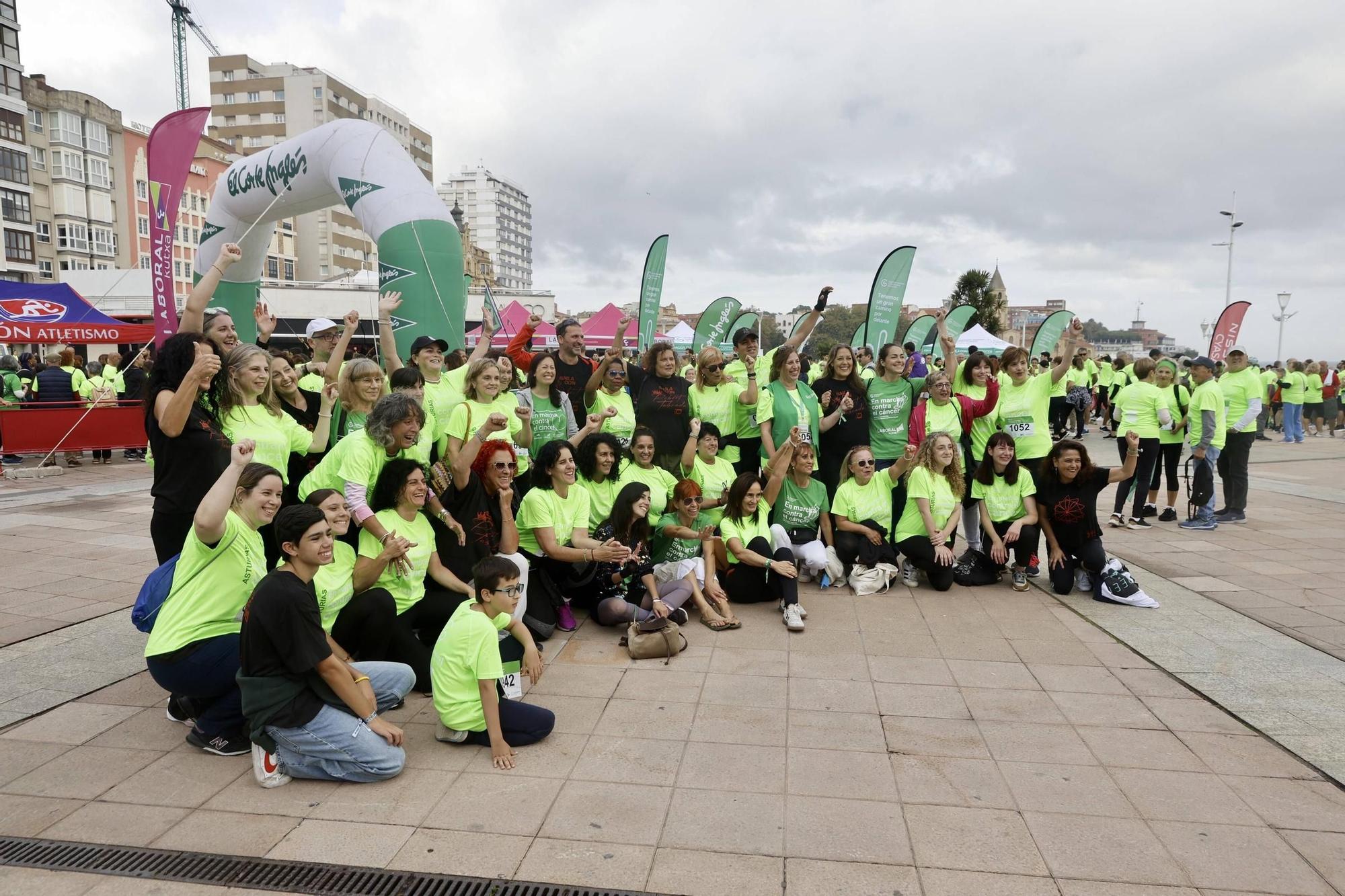 Así fue la carrera contra el cáncer de Gijón: en imágenes