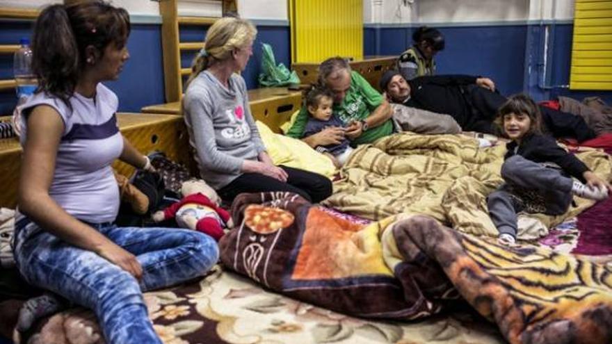Ocupaciones de colegios en Lyon para que 200 niños no duerman en la calle