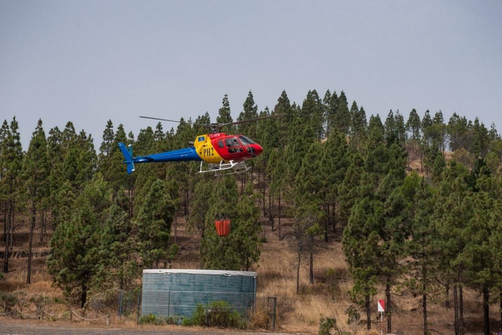 El segundo helicóptero contraincendios del Cabildo
