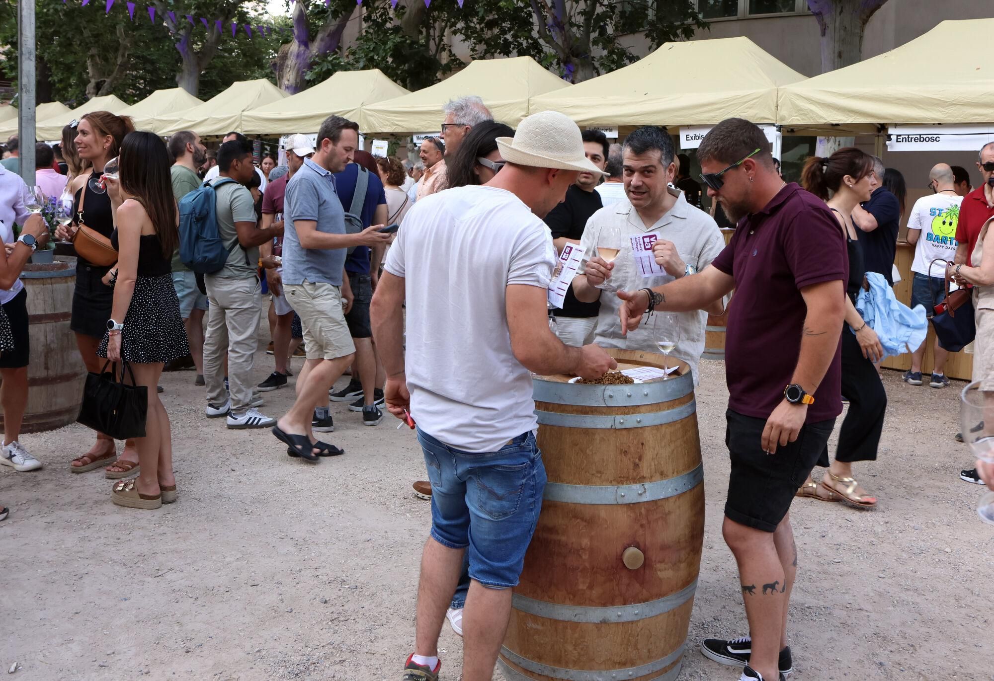 Fira ViBa de Manresa, al pati del Casino