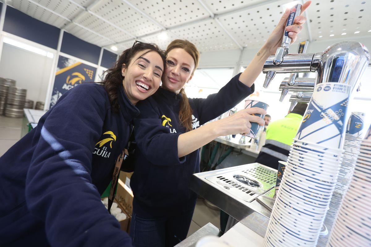 El mesón cuenta con la exclusividad de la cerveza El Águila.