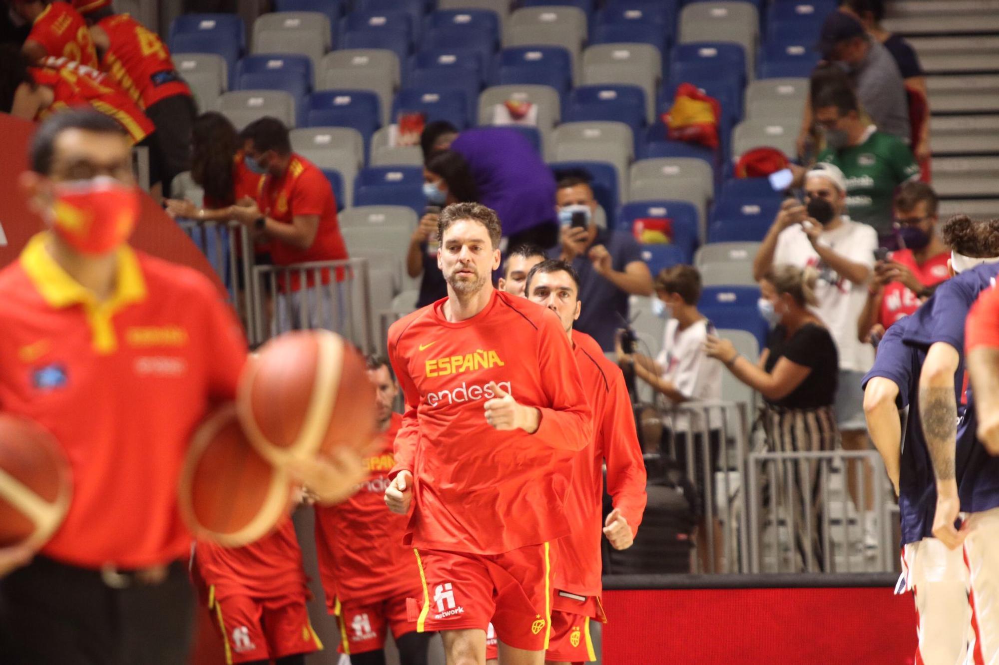 La selección española, con Pau Gasol, prepara los JJOO de Tokio.