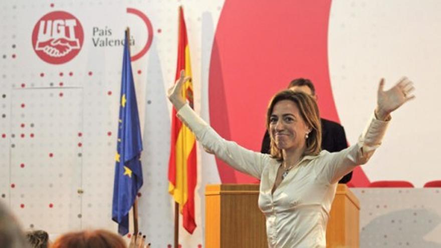 Carme Chacón confirma su candidatura a liderar el PSOE